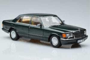 Mercedes 560 SEL W126 Σκούρο Πράσινο Μεταλλικό Norev 1:18 B66040682 Μέταλλο - εικόνα 5 από 7