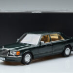 Mercedes 560 SEL W126 Σκούρο Πράσινο Μεταλλικό Norev 1:18 - image 7 of 7