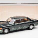 Mercedes 560 SEL W126 Night Πράσινο Μεταλλικό Dealer Edition Norev 1:18 B66040626 - image 8 of 8