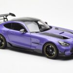 Mercedes AMG GT Black Series Μωβ Asia Exclusive Norev 1:18 - image 6 of 8