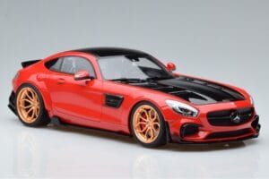 Mercedes AMG GT Prior Design C190 Κόκκινο GT Spirit 1:18 ZM104 Ρητίνη - εικόνα 4 από 6