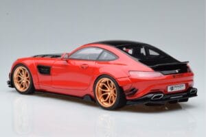 Mercedes AMG GT Prior Design C190 Κόκκινο GT Spirit 1:18 ZM104 Ρητίνη - εικόνα 5 από 6