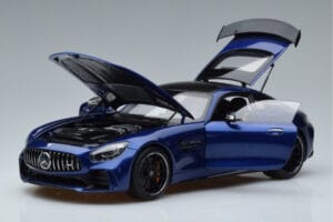 Mercedes AMG GT R C190 Λαμπερό Μπλε AUTOart 1:18 76334 Μέταλλο - εικόνα 2 από 7