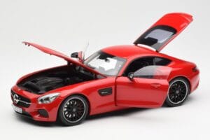 Mercedes AMG GT C190 Κόκκινο Norev 1:18 183496 Μέταλλο - εικόνα 2 από 8