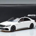 Mercedes AMG S63 W222 Diamond Λευκό GT Spirit 1:18 - image 6 of 6