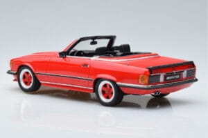 Mercedes AMG SL500 R107 Κόκκινο Otto 1:18 OT962 Ρητίνη - εικόνα 5 από 6