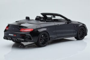Mercedes Brabus 650 Καμπριολέ Μαύρο GT Spirit 1:18 GT206 Ρητίνη - εικόνα 2 από 6