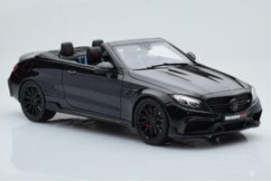 Mercedes Brabus 650 Καμπριολέ Μαύρο GT Spirit 1:18 GT206 Ρητίνη - εικόνα 4 από 6