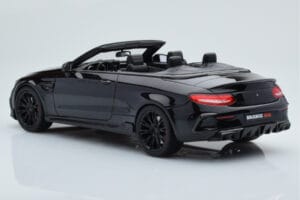Mercedes Brabus 650 Καμπριολέ Μαύρο GT Spirit 1:18 GT206 Ρητίνη - εικόνα 5 από 6