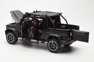 Mercedes Brabus G800 W463 Adventure XLP Night Μαύρο Magno Almost Real 1:18 860525 Μέταλλο - εικόνα 5 από 8