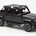 Mercedes Brabus G800 W463 Adventure XLP Night Μαύρο Magno Almost Real 1:18 860525 - image 6 of 8