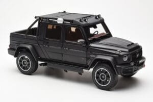 Mercedes Brabus G800 W463 Adventure XLP Night Μαύρο Magno Almost Real 1:18 860525 Μέταλλο - εικόνα 6 από 8