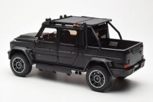 Mercedes Brabus G800 W463 Adventure XLP Night Μαύρο Magno Almost Real 1:18 860525 Μέταλλο - εικόνα 7 από 8