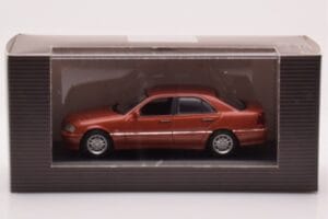 Mercedes C-Class W202 C220 Πορτοκαλί Μεταλλικό Dealer Edition Minichamps 1:43 B66005747 Μέταλλο - εικόνα 4 από 4