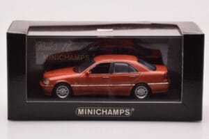 Mercedes C-Class W202 C240 Πορτοκαλί Μεταλλικό Minichamps 1:43 430037000 Μέταλλο - εικόνα 4 από 4