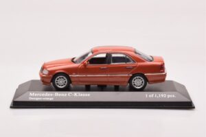 Mercedes C-Class W202 C240 Πορτοκαλί Μεταλλικό Minichamps 1:43 430037000