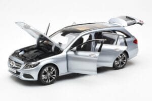 Mercedes C-Class W205 T-Model Ασημί Asia Exclusive Norev 1:18 183865 Μέταλλο - εικόνα 2 από 8