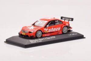 Mercedes C-Class W204 DTM Stern AMG Mercedes #17 M. Lauda DTM 2009 Minichamps 1:43 400093817 Μέταλλο - εικόνα 2 από 4