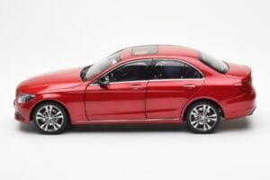 Mercedes C-Class W205 Κόκκινο Μεταλλικό Asia Exclusive Norev 1:18 183835 Μέταλλο - εικόνα 4 από 8