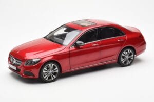Mercedes C-Class W205 Κόκκινο Μεταλλικό Asia Exclusive Norev 1:18 183835