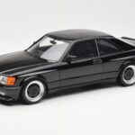 Mercedes 560 SEC C126 AMG Widebody Μαύρο Otto 1:18 OT187