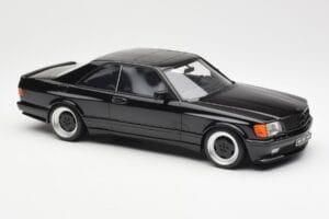 Mercedes 560 SEC C126 AMG Widebody Μαύρο Otto 1:18 OT187 Ρητίνη - εικόνα 4 από 6