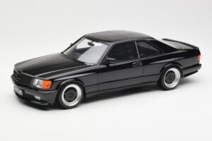 Mercedes 560 SEC C126 AMG Widebody Μαύρο Otto 1:18 OT187