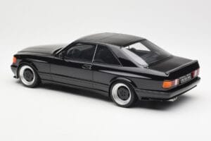 Mercedes 560 SEC C126 AMG Widebody Μαύρο Otto 1:18 OT187 Ρητίνη - εικόνα 5 από 6