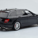 Mercedes C63 AMG S204 T-Model Μαύρο GT Spirit 1:18 - image 2 of 6