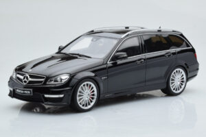 Mercedes C63 AMG S204 T-Model Μαύρο GT Spirit 1:18