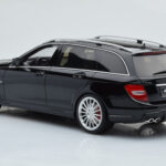 Mercedes C63 AMG S204 T-Model Μαύρο GT Spirit 1:18 - image 5 of 6