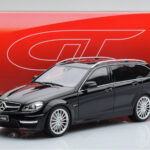 Mercedes C63 AMG S204 T-Model Μαύρο GT Spirit 1:18 - image 6 of 6