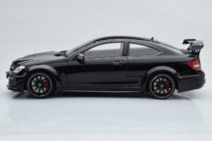 Mercedes C63 AMG W204 Black Series Μαύρο GT Spirit 1:18 ZM019 Ρητίνη - εικόνα 3 από 7