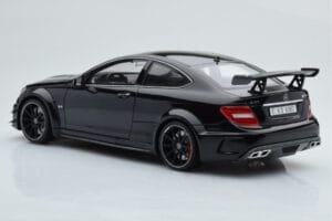 Mercedes C63 AMG W204 Black Series Μαύρο GT Spirit 1:18 ZM019 Ρητίνη - εικόνα 5 από 7