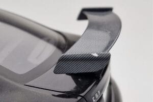 Mercedes C63 AMG W204 Black Series Μαύρο GT Spirit 1:18 ZM019 Ρητίνη - εικόνα 6 από 7