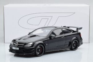 Mercedes C63 AMG W204 Black Series Μαύρο GT Spirit 1:18 ZM019 Ρητίνη - εικόνα 7 από 7