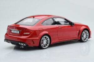 Mercedes C63 AMG W204 Black Series Κόκκινο GT Spirit 1:18 GT065 Ρητίνη - εικόνα 2 από 6