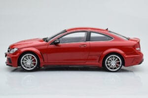 Mercedes C63 AMG W204 Black Series Κόκκινο GT Spirit 1:18 GT065 Ρητίνη - εικόνα 3 από 6