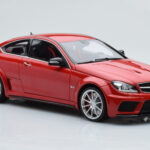 Mercedes C63 AMG W204 Black Series Κόκκινο GT Spirit 1:18 - image 4 of 6