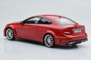Mercedes C63 AMG W204 Black Series Κόκκινο GT Spirit 1:18 GT065 Ρητίνη - εικόνα 5 από 6
