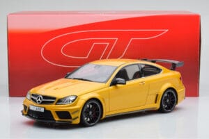 Mercedes C63 AMG W204 Black Series Χρυσό GT Spirit 1:18 GT034 Ρητίνη - εικόνα 6 από 6
