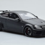 Mercedes C63 AMG W204 Black Series Ματ Μαύρο GT Spirit 1:18 - image 4 of 6