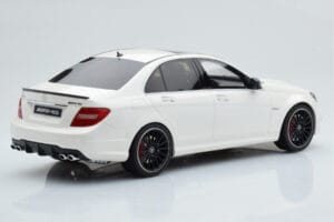 Mercedes C63 AMG W204 Λευκό GT Spirit 1:18 GT166 Ρητίνη - εικόνα 2 από 6