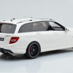 Mercedes C63 AMG S204 T-Model Λευκό GT Spirit 1:18 - image 2 of 8