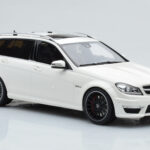 Mercedes C63 AMG S204 T-Model Λευκό GT Spirit 1:18 - image 4 of 8