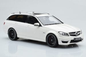 Mercedes C63 AMG S204 T-Model Λευκό GT Spirit 1:18 GT147 Ρητίνη - εικόνα 4 από 8