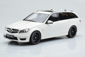Mercedes C63 AMG S204 T-Model Λευκό GT Spirit 1:18