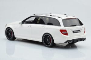 Mercedes C63 AMG S204 T-Model Λευκό GT Spirit 1:18 GT147 Ρητίνη - εικόνα 5 από 8