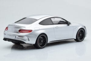 Mercedes C63S AMG C205 Coupe Ασημί GT Spirit 1:18 GT116 Ρητίνη - εικόνα 2 από 6