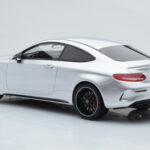 Mercedes C63S AMG C205 Coupe Ασημί GT Spirit 1:18 - image 5 of 6